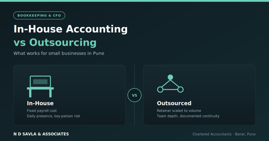In-House Accounting vs Outsourcing: What Works for Small Businesses in Pune