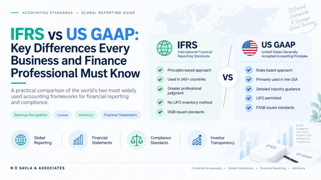 IFRS vs US GAAP: Key Differences Every Business and Finance Professional Must Know